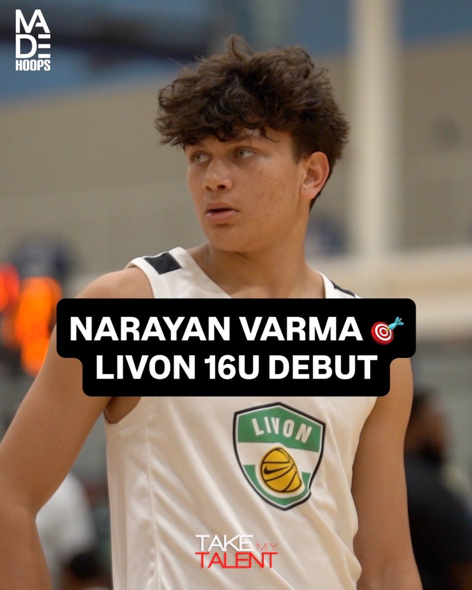 takemytalent's tweet photo. Narayan Varma @LivOnBasketball Debut

📍@madehoops #TheWarmUp

@narayanvarma28 #takemytalent https://t.co/eDpb2dCg8Z