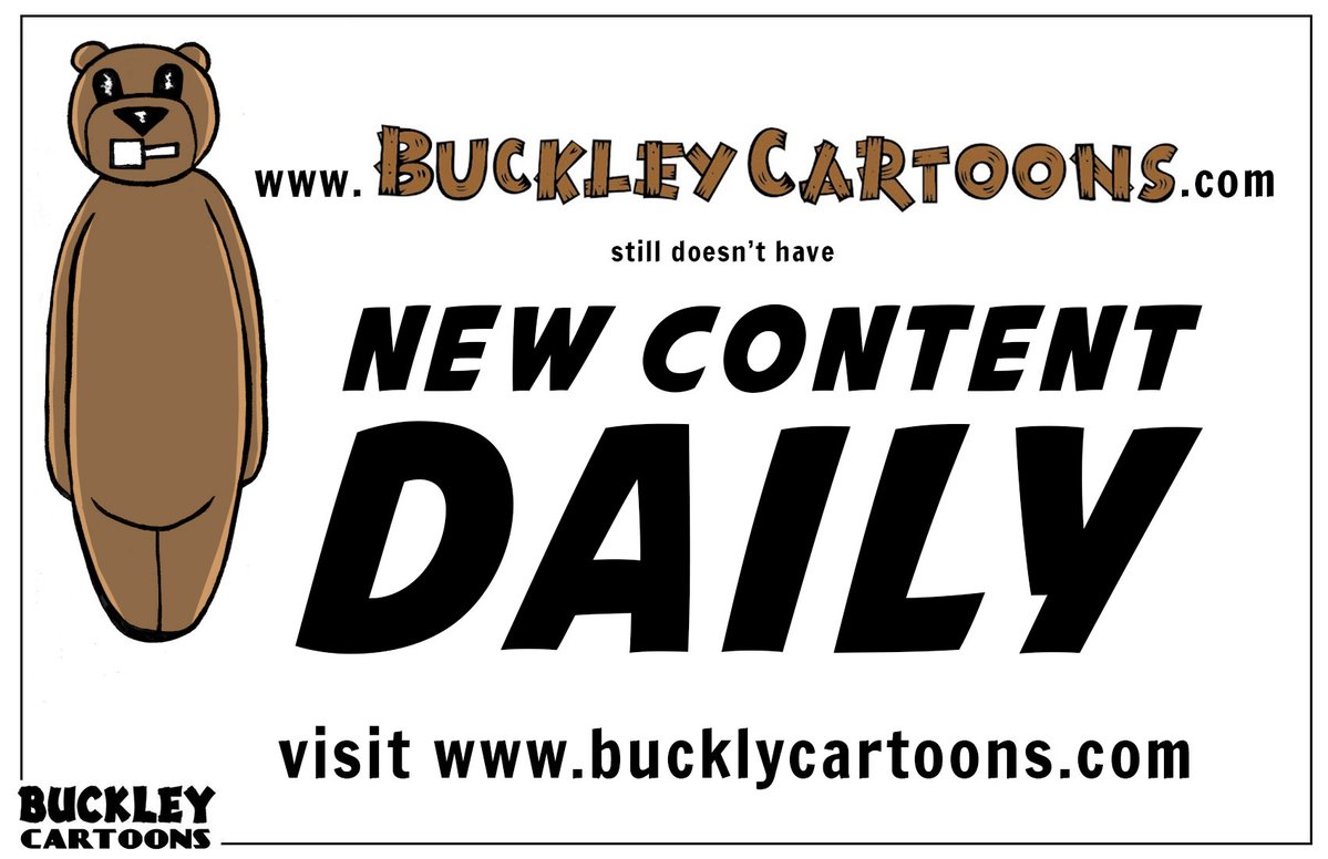 BuckleyCartoons's tweet image. #Website #Promotion #Misleading  #Cartoon #Beaver