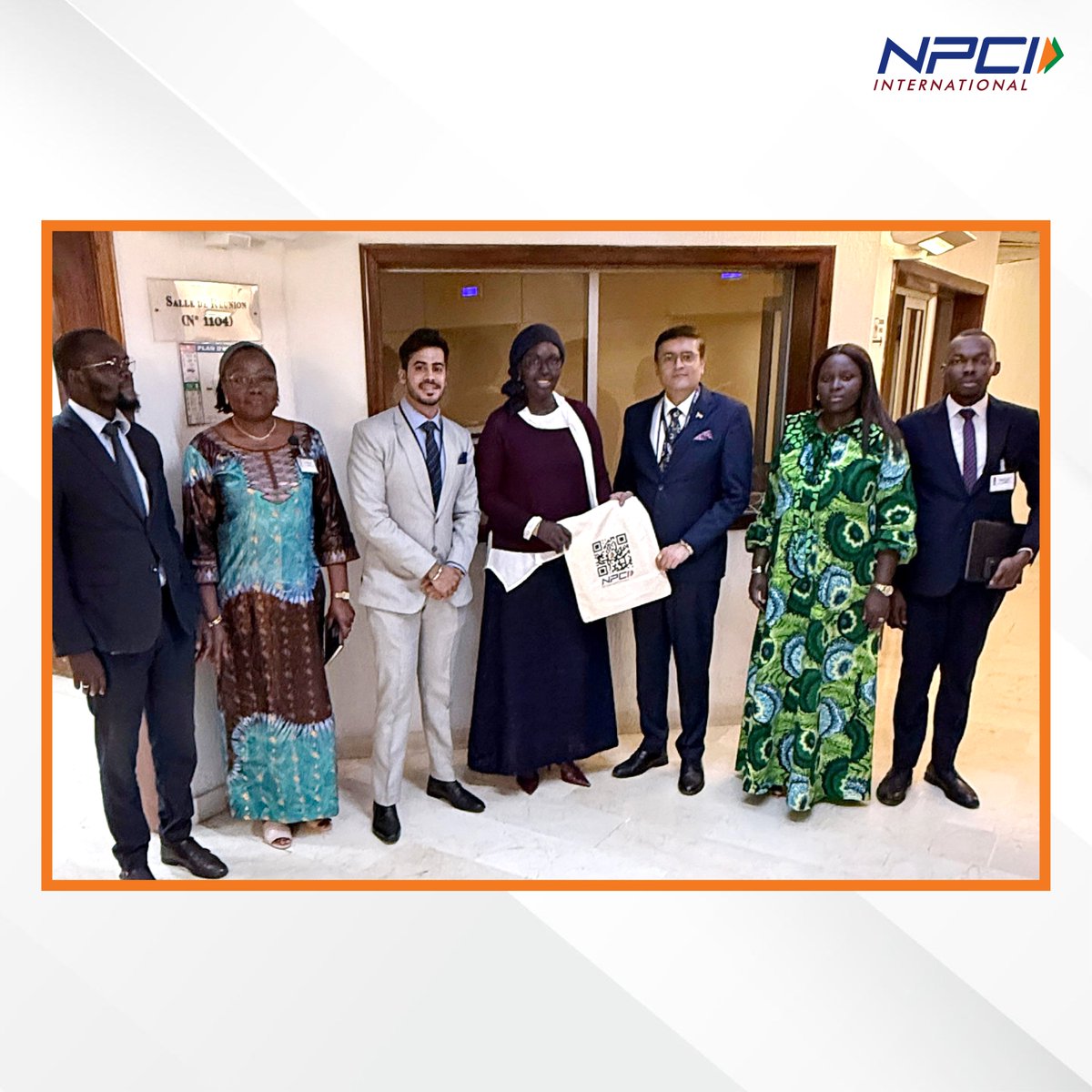 NPCI_Intl's tweet photo. As part of the ongoing efforts to explore UPI-led collaborations in West Africa in Dakar, Senegal, NPCI International engaged with the Central Bank - BCEAO, and GIM UEMOA on building inclusive, interoperable, and scalable payment ecosystems, drawing from India’s UPI journey. https://t.co/L7xkPolUko