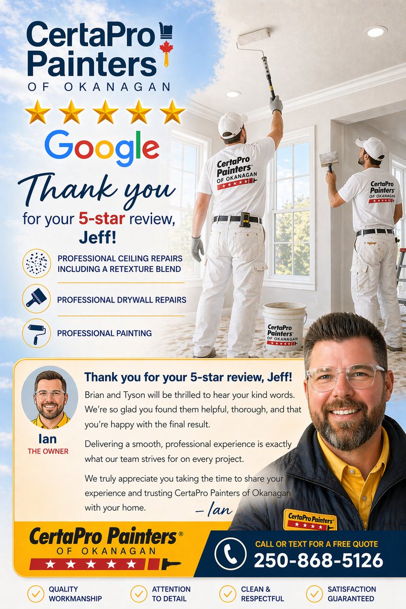 CertaProOk's tweet photo. Appreciate your business! 🫶 #5stargooglereviews https://t.co/k2SpCeVfmA