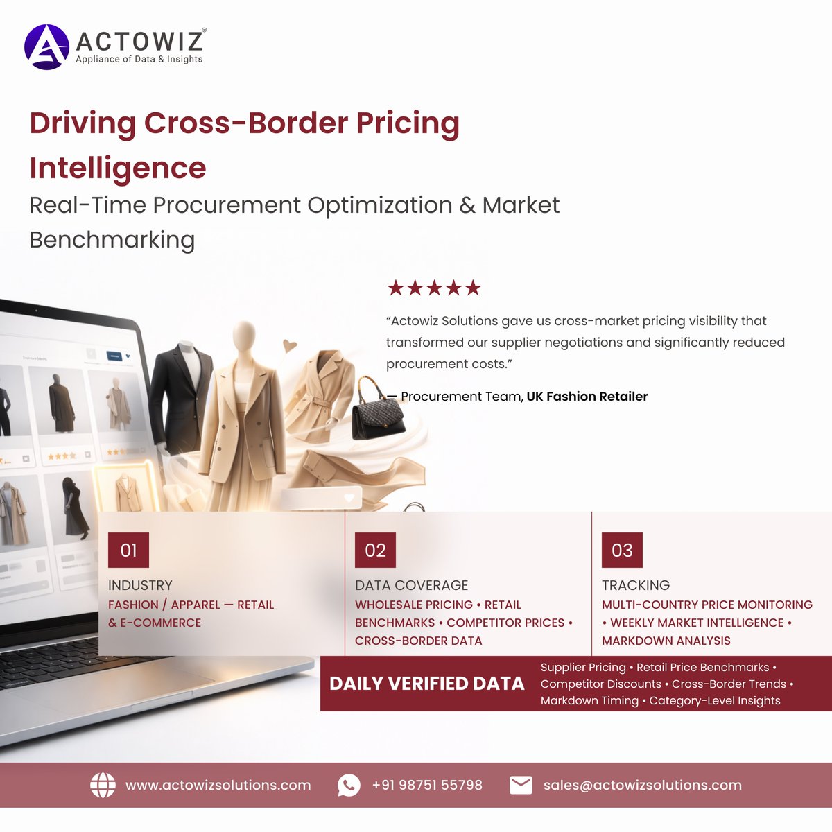 actowizsolution's tweet image. 📊👗 UK Fashion Retail — Driving 15% Procurement Savings with #Datascraping

🔗 Explore more:
actowizsolutions.com/uk-fashion-ret…

#ConsumerInsights #UKRetail #SourcingStrategy #BusinessIntelligence #DataDriven #Analytics #DigitalTransformation #ActowizSolutions