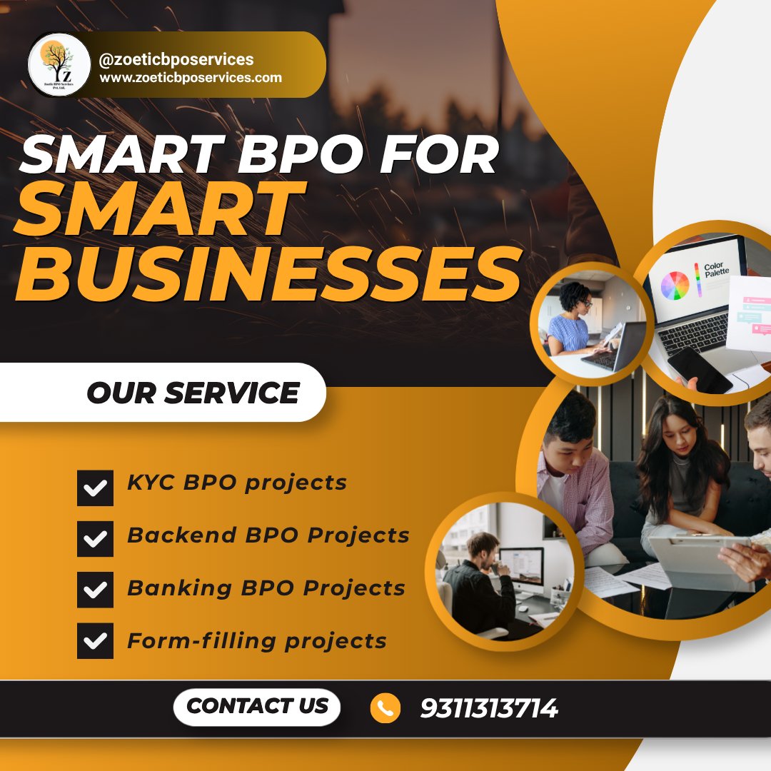 zoeticbpo's tweet image. Control ops. Drive growth. ⚡
📞 9311313714
🌐 zoeticbposervices.com
#BPO #Outsourcing #BusinessGrowth #ZoeticBPO