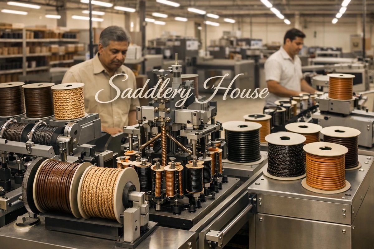 SHLeatherCords's tweet image. Scale your supply chain with a partner you trust. 🤝 Our modern machinery &amp;amp; expert workforce in India ensure high-volume production. 🏭 Worldwide shipping for bulk leather cord orders.

Looking for a supplier? Email us! 📧

#ExportIndia #SupplyChain #Leather #B2B