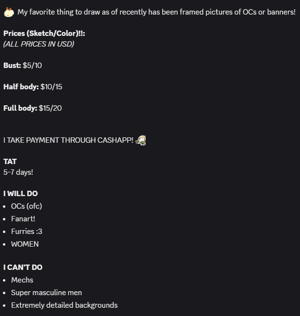 HaruisBoredd's tweet image. EMERGENCY COMMISSIONS OPEN!
(Need to pay the phone bill lol)

My discord is in my bio if you're interested :3

#artcommissions