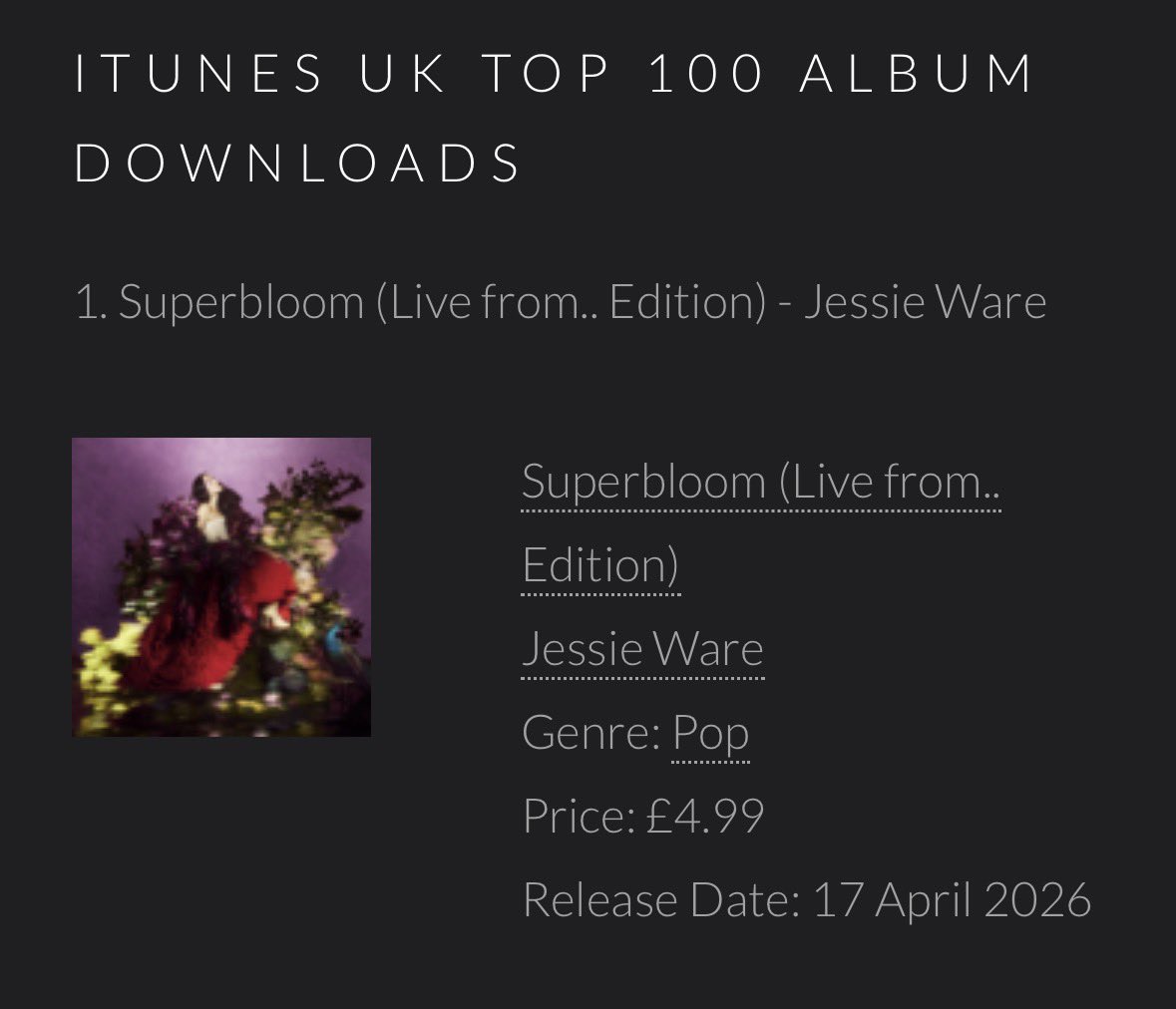 Jessie Ware Croatia tweet media