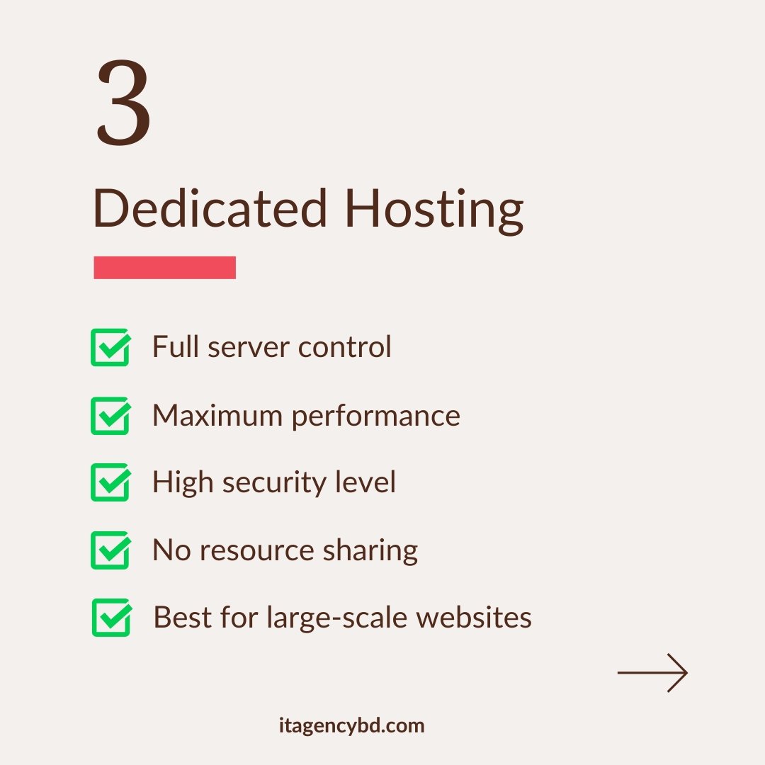 itagencybd's tweet image. শুধু ওয়েবসাইট দেখতে ভালো হলেই হবে না, হোস্টিং দুর্বল হলে স্পিড কমে, সাইট ডাউন হয়, আর ইউজার এক্সপেরিয়েন্স নষ্ট হয়।

Shared / VPS / Dedicated Hosting, আপনার প্রয়োজন অনুযায়ী সঠিক হোস্টিং বেছে নেওয়াই সবচেয়ে গুরুত্বপূর্ণ সিদ্ধান্ত।

#itagencybd #WebHosting #WebsitePerformance