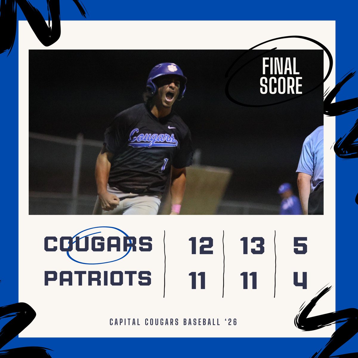 CHSbaseballWV's tweet photo. https://t.co/ZcLqeNzpHh