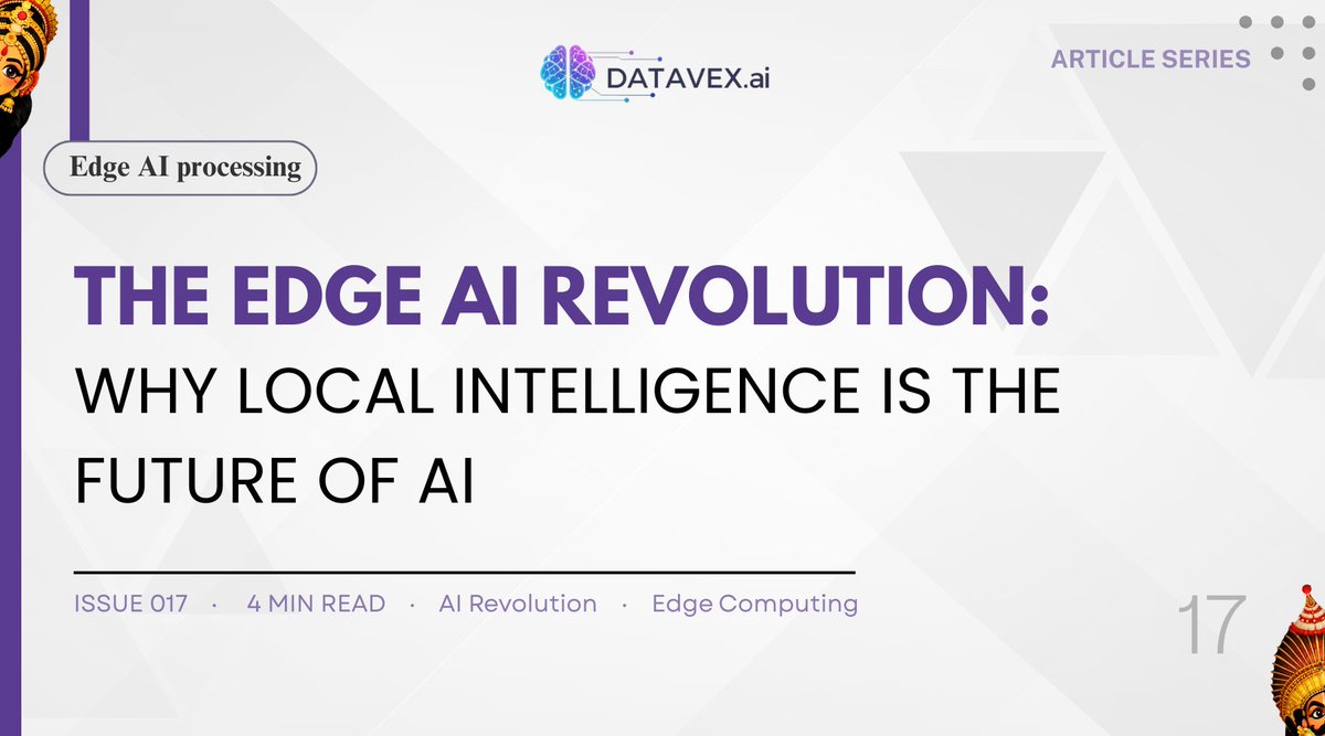 DatavexAI's tweet photo. Why Your Next Device Will Think for Itself https://t.co/8JvX4H057h https://t.co/nDuiKsFCIa