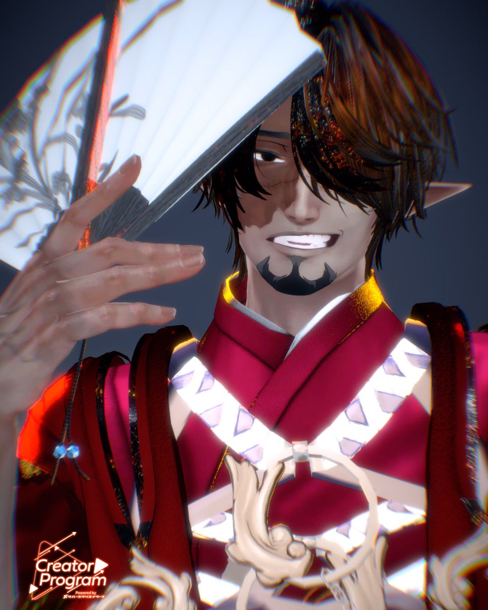 ERR0R4444_'s tweet image. 和とイケおじって実は最高で……
共通素体だからみんなでお揃いも作れちゃってぇ……

#PR  #Shidou3D #クリエイタープログラム