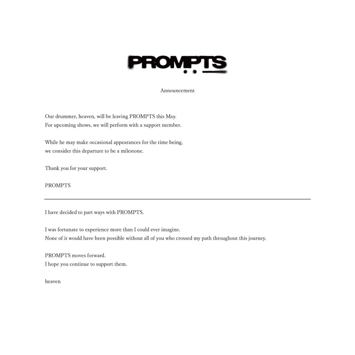 PROMPTS tweet media