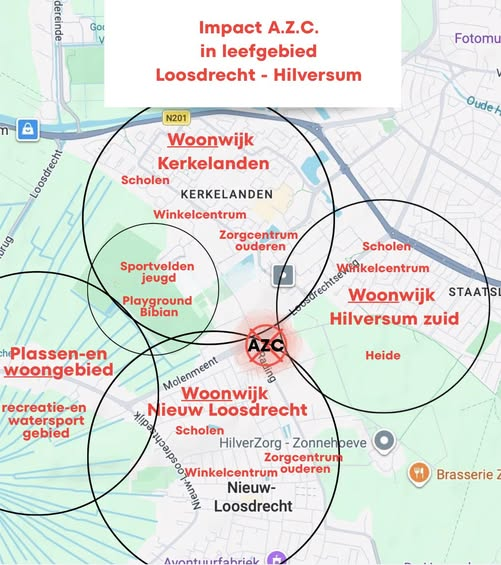 Onrust en confrontaties met politie in Loosdrecht
