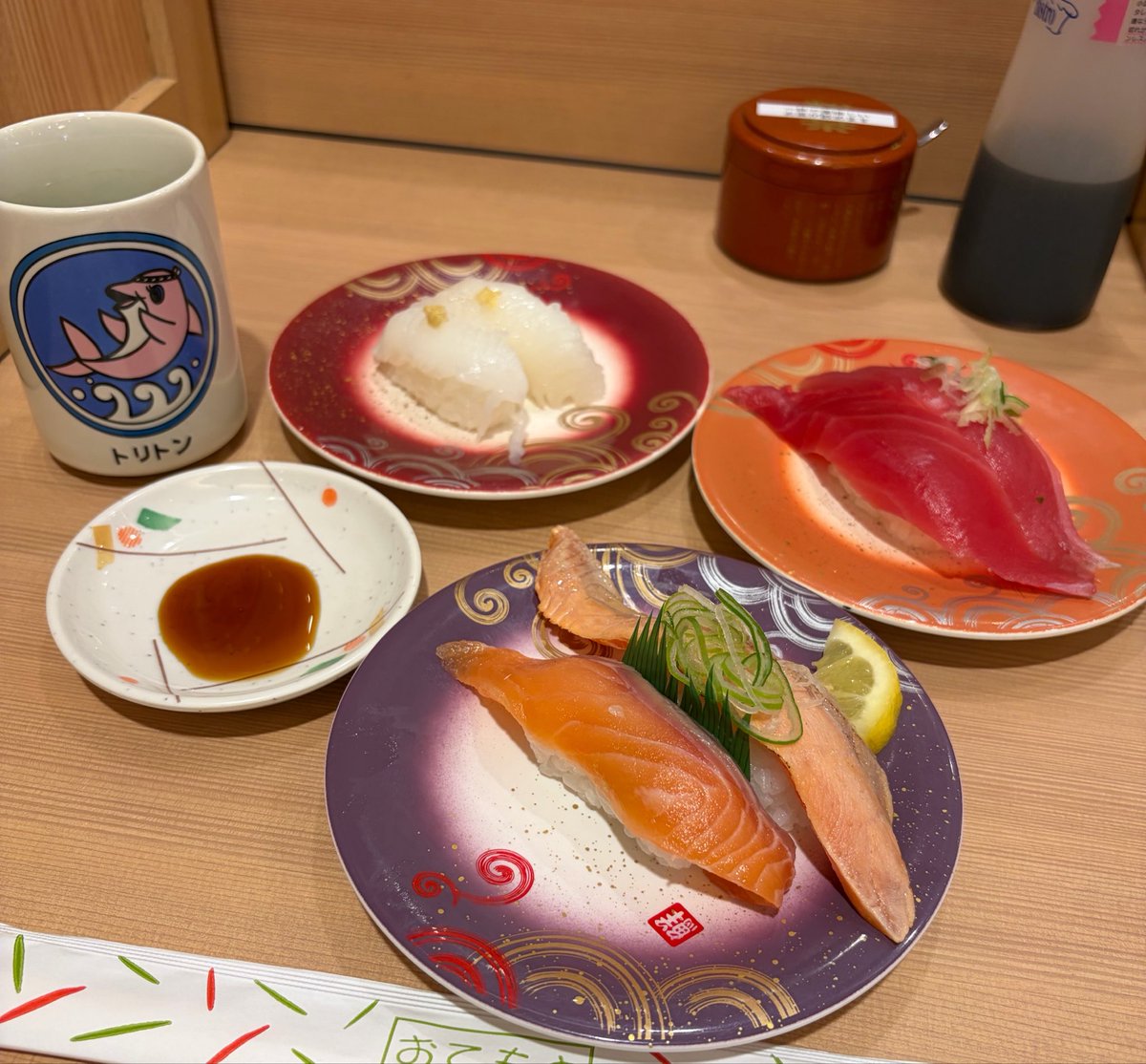 n_xcor's tweet photo. 久しぶりのトリトン🍣
美味しかった〜 https://t.co/flILCLCGrK