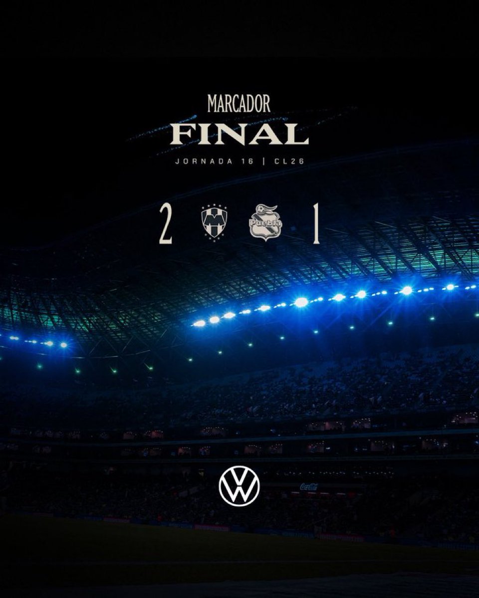 Nueva derrota de <a href="/ClubPueblaMX/">Club Puebla🎽</a> 2-1 ante <a href="/Rayados/">Rayados</a>