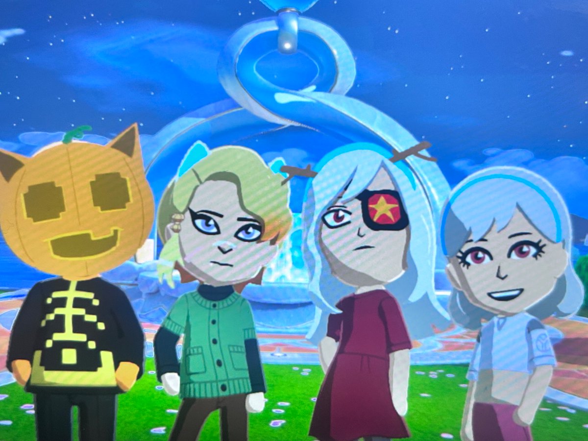 Tanooki_roll's tweet photo. Whole gang ✨💫

#TomodachiLife #Fortnite https://t.co/2CApDIorQ9