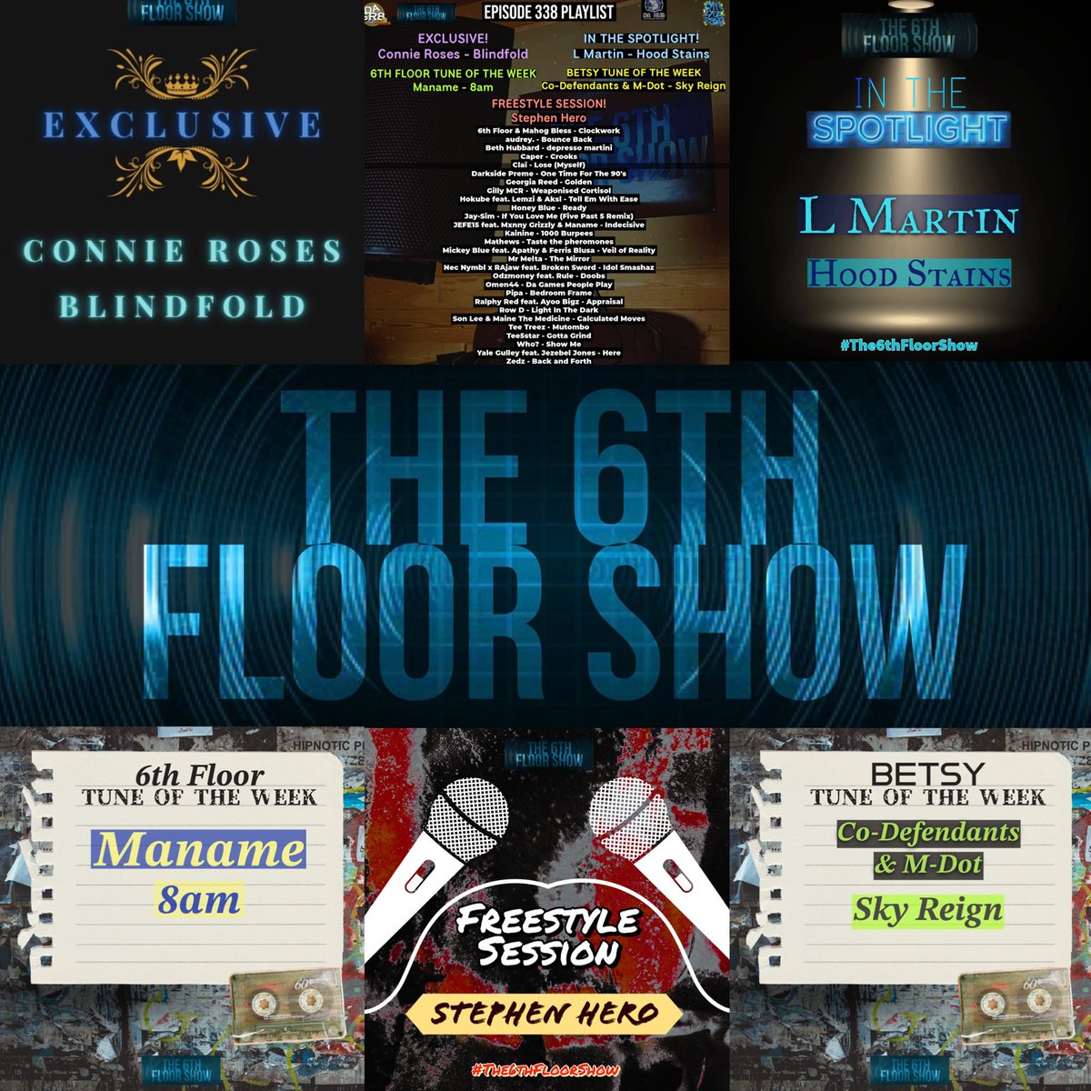 The6thFloorShow's tweet image. ‼️#OutNow ‼️

Episode 338 of #The6thFloorShow is available now on #ApplePodcasts #AmazonMusic #Mediafire &amp;amp; #PocketCasts 

podcasts.apple.com/gb/podcast/the…

music.amazon.co.uk/podcasts/cde4a…

mediafire.com/file/7ceo6vo2l…

pca.st/episode/e4bd97…