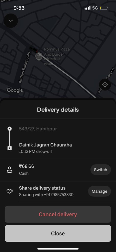 khan_kasha7301's tweet image. @UberIN @Uber_Support. I used Uber Parcel to send a charger, but the rider lost it on the way and is now refusing to take responsibility or compensate for the loss. This is highly unprofessional Order ID: kashan 
Please look into this and resolve it  #UberIndia #ConsumerRights"