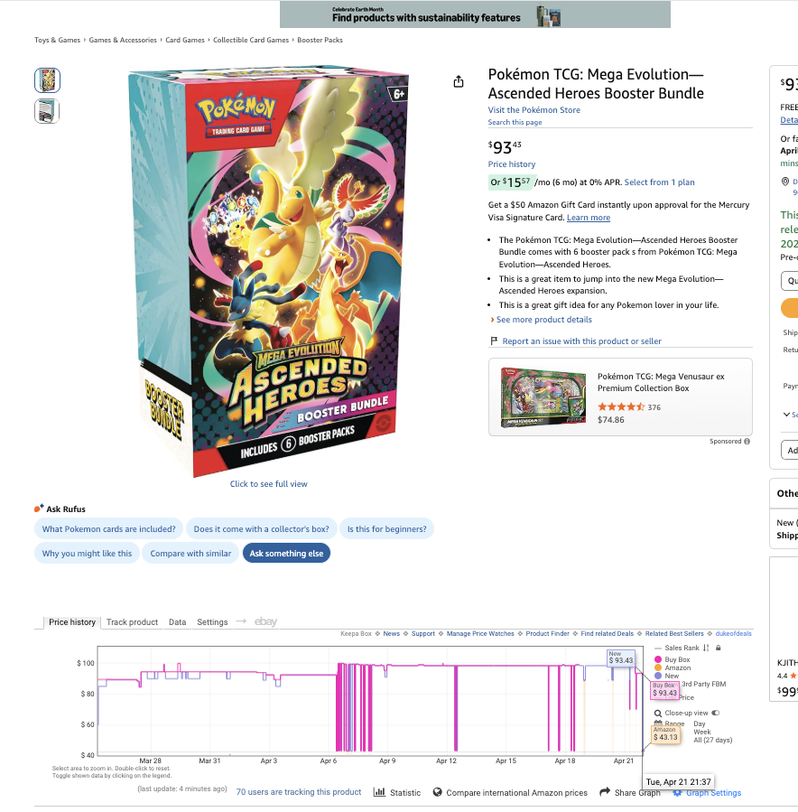 Pokémon Deals, Restock and Alerts tweet media