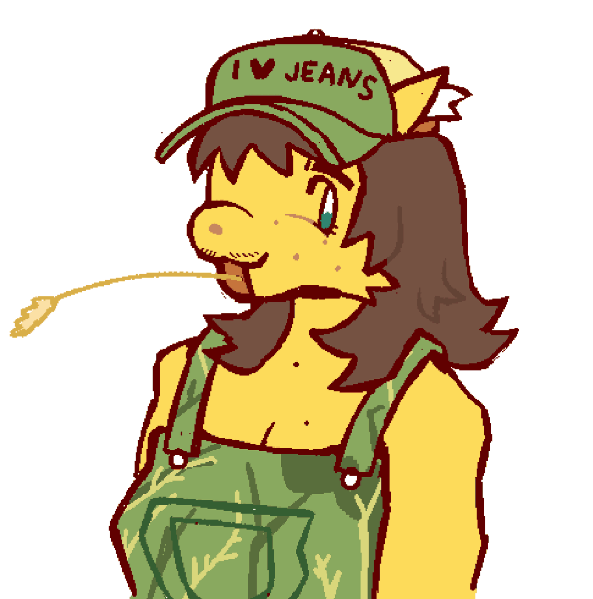 dogitigrade's tweet photo. This is who draws ur commissions she is a very hard worker https://t.co/wjDw455cTo