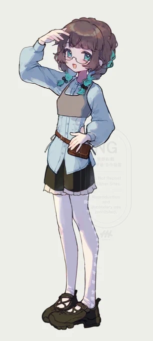 シャツスタイルもかわいいね