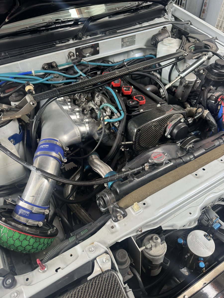 TECHNICS_RACING's tweet photo. AE86 トレノ✨オイル交換❗️ https://t.co/yVEbrwzjs1