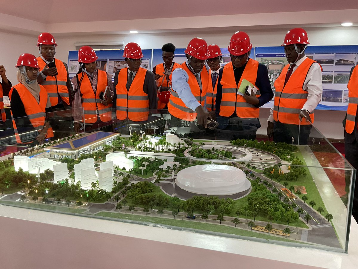 Bomasofkenya's tweet photo. The Parliamentary Committee on Tourism conducted an inspection tour of the Bomas International Convention Complex (BICC) to assess the progress of this landmark project.

#BICC #BomasOfKenya https://t.co/3mYs6gk6uw