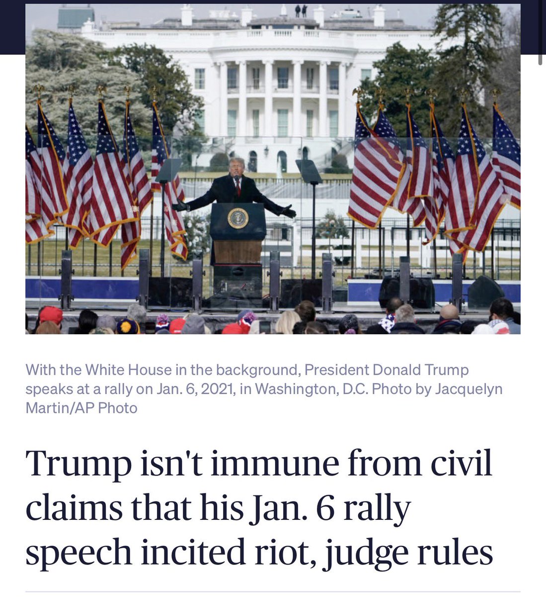 Trump is a Criminal tweet media