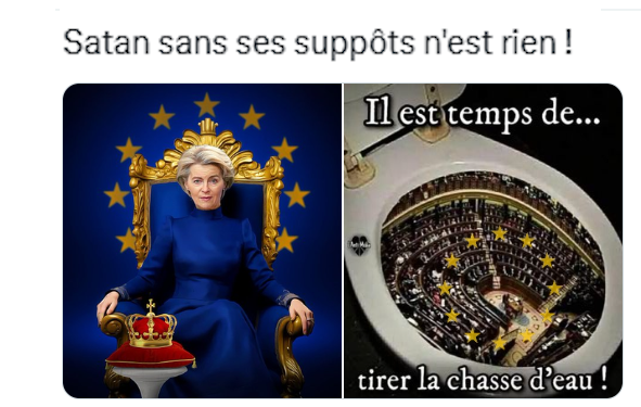 lesterrassesca's tweet image. Nous sommes le 22 avril , Macron, Van der la hyène pas encore virés, Gates, Soros, Zelenski sont toujours en vie, hélas !
BONNE JOURNÉE a tous ceux qui pensent comme moi quant aux autres allez au diable vous y êtes attendus !
SAUVONS LA FRANCE : #DESTITUTION + #FREXIT vite !