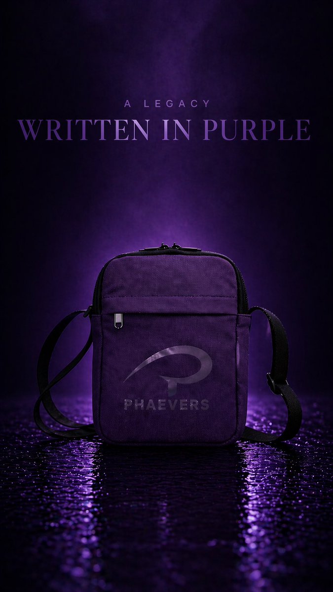 phaeversbrand's tweet image. A legacy written in purple.
Still untouchable. #phaevers #purple #vault #phvrs