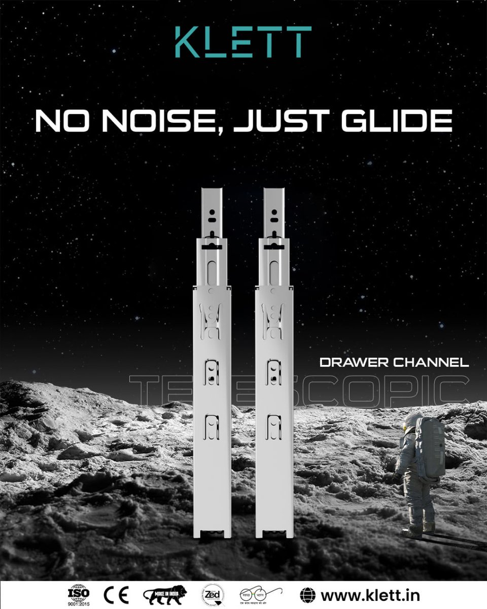 ibais_hardware's tweet image. KLETT FIXTURES PVT. LTD. (RAJKOT)

📞Mr. Parth Kasundra - +91 8469276476
📲ibais.biz/8469276476
.
#TelescopicChannel #DrawerSlides #FurnitureHardware #CabinetHardware #StorageSolutions #KitchenOrganization #SmoothGlide #DrawerSystem
.
@ibais_hardware