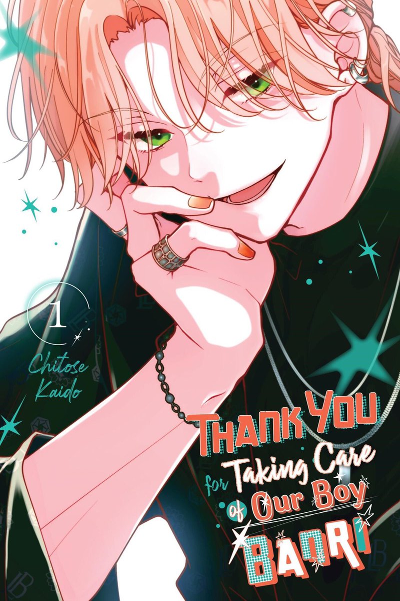 "Thank You for Taking Care of Our Boy Banri" Volume 1 English Cover

Showbiz Romcom of a girl working as a manager for her celebrity crush actor and discovering his true personality is that of a cruel tyrant. In private they argue, but publicly they're a perfect professional duo.