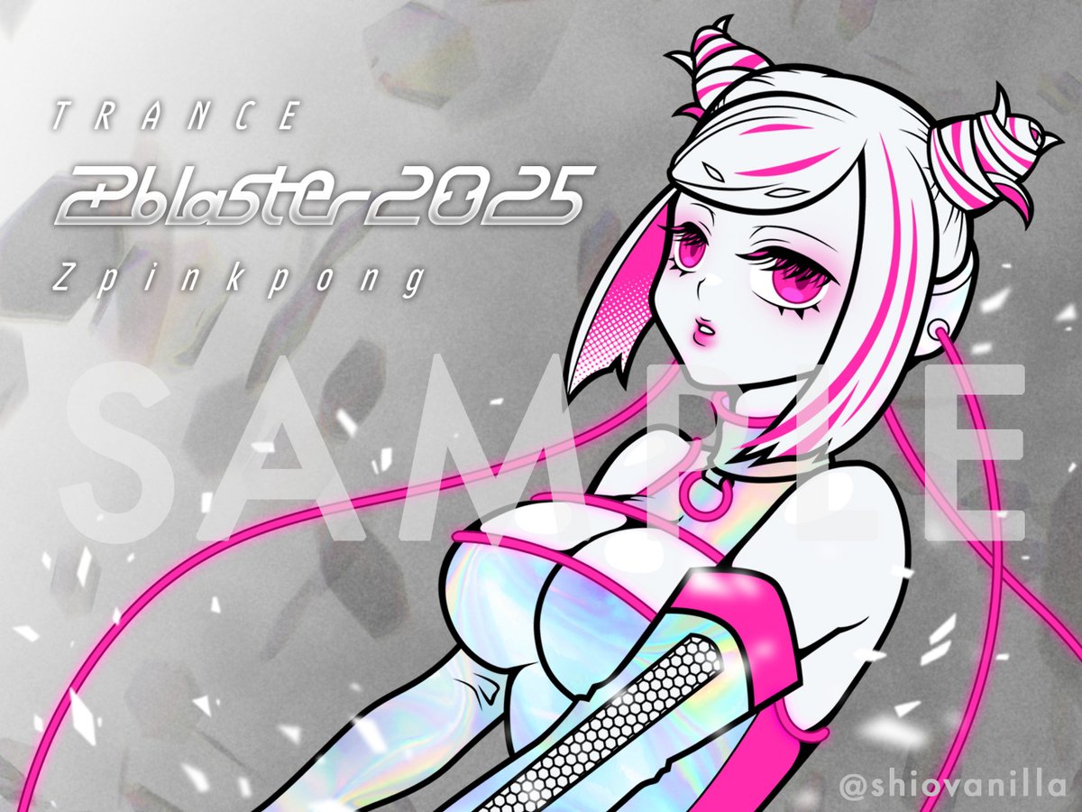 shiovanilla's tweet photo. Zpinkpongさんの『Zblaster2025』も是非よろしくお願いいたします!
私がイラスト&デザイン担当しております〜。
落ち着いたらこの子で色々展開したい…(いつ?)
#EZ2AC https://t.co/RXQ1eSyOig