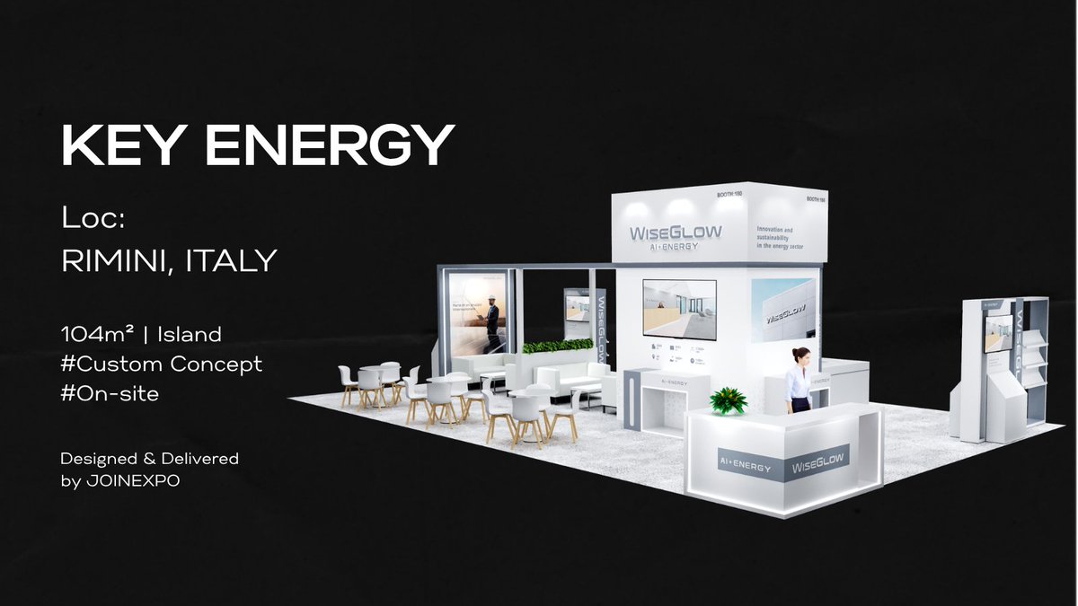 JOINEXPO2025's tweet image. KEY ENERGY Italy
Full timber structure + high-res graphics, and we actually finished the build 1.5 days early!

Lunch was McDonald's for the whole crew, which is a HUGE upgrade compared to the standard convention center "bento boxes" back in China🍔🍟
#ExhibitDesign #PV #KEY26