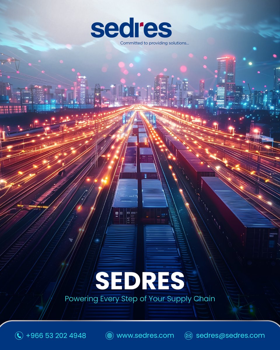 Sedresgroup's tweet image. Every successful supply chain depends on coordination, reliability, and the right logistics partner.

Visit: sedres.com
#sedres #maritime #logistics #shipping #offshore #freightforwarding #customsclearance #transportation #shipchandling #supplychain #ksa #saudiarabia