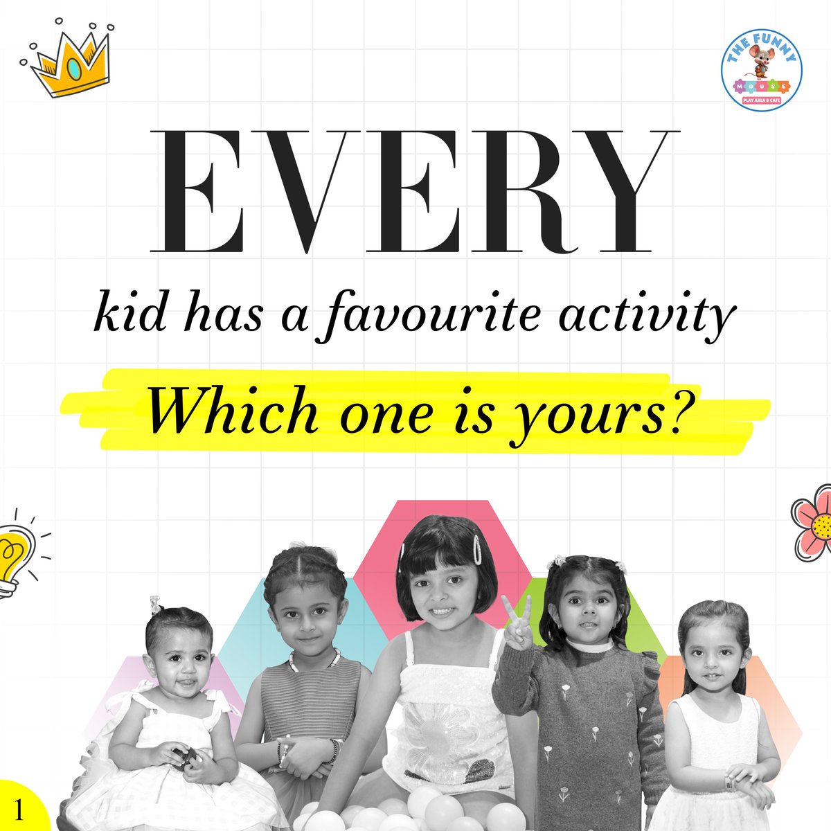The_Funny_Mouse's tweet photo. Every child has that one favourite spot, the one they run to the moment they walk in.

Comment down which one is your little one’s favourite? 👀👇

#TheFunnyMouse #KidsPlayArea #IndoorFun #KidsActivities #PlayTime https://t.co/MSIO4ZoXry