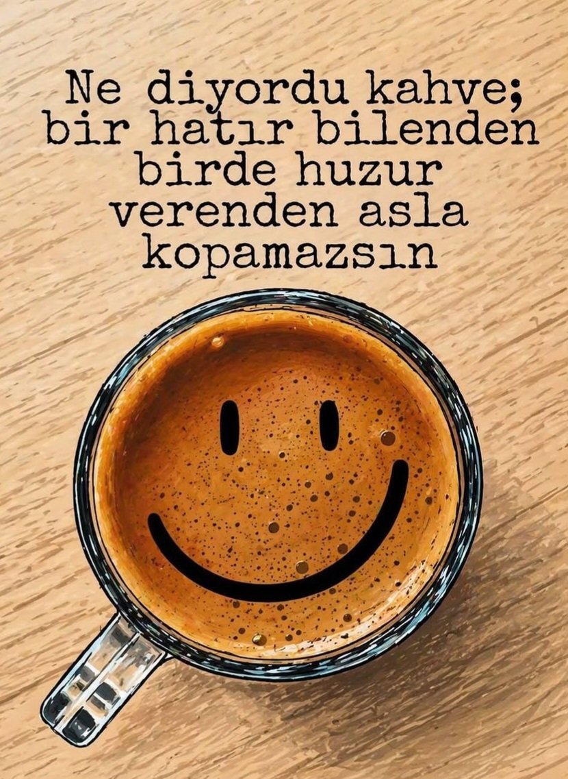 Günaydın ☕️🫖