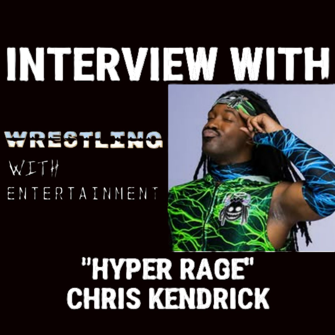WrestlingWithE's tweet image. #WrestlingWith #Interviews "Hyper Rage" Chris Kendrick in a hyper #interview #Listen NOW!

#YouTube Castbox
youtu.be/WdzgT2UgDWw
castbox.fm/ch/2232085
#WWE #AEW #AEWDynamite #WrestlingCommunity #WWENXT #wrestleuniverse #WrestlerOfTheWeek #wrestlinginterviews #indiewrestling