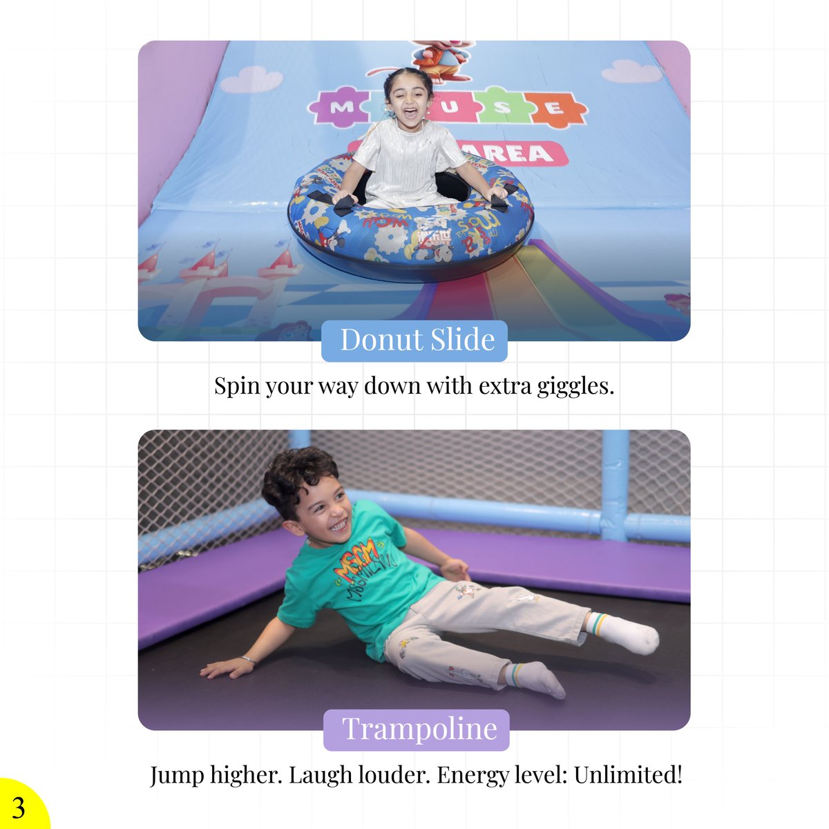 The_Funny_Mouse's tweet photo. Every child has that one favourite spot, the one they run to the moment they walk in.

Comment down which one is your little one’s favourite? 👀👇

#TheFunnyMouse #KidsPlayArea #IndoorFun #KidsActivities #PlayTime https://t.co/MSIO4ZoXry