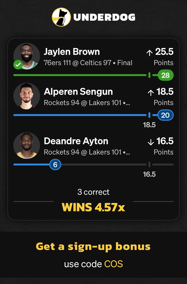 Calling Our Shot tweet media