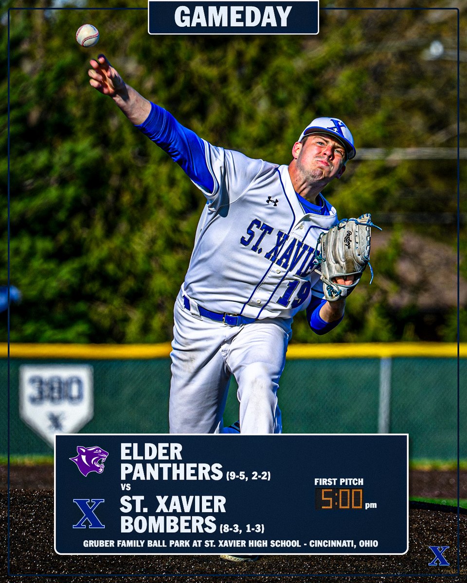 StXBall's tweet image. 🚨 IT IS GAMEDAY
The Bombers take on the Elder Panthers in the rubber match of the season series.

Please join us at 4:45 PM for a pregame ceremony as we dedicate Gruber Family Ball Park!

🆚 Elder Panthers
📍Gruber Family Ball Park
⏰ 5:00 PM

@stxsports 
#GoBombers | #AMDG