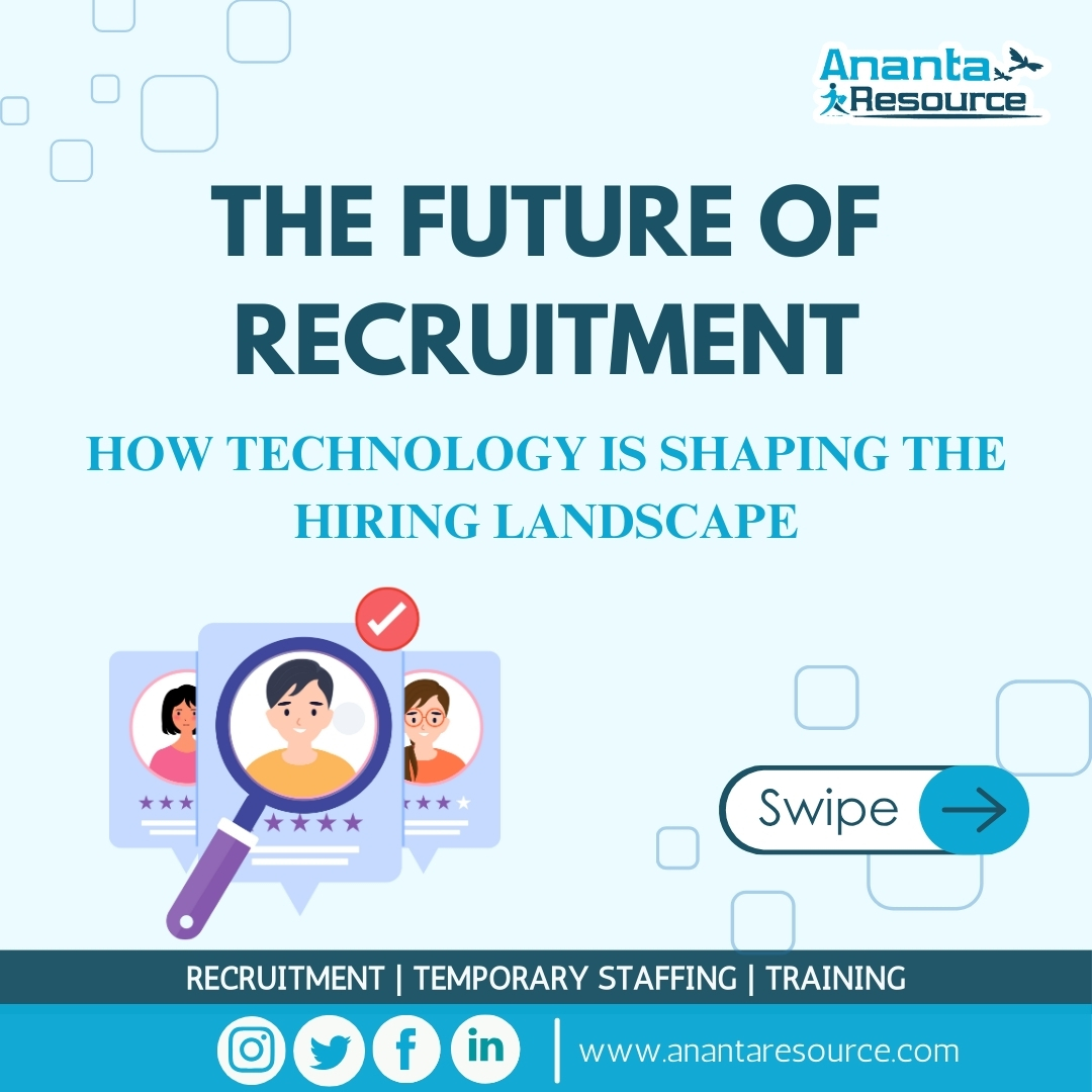 ananta_resource's tweet image. 🌟 Adapting to the fast-evolving tech revolution in recruitment? 🤖📊

Leverage smart tools, create compelling job ads &amp;amp; attract top talent 🚀

Looking for the right recruitment partner?
Ananta Resource Management has you covered!

📧 employer@anantaresource.com

#Hiring #Talent