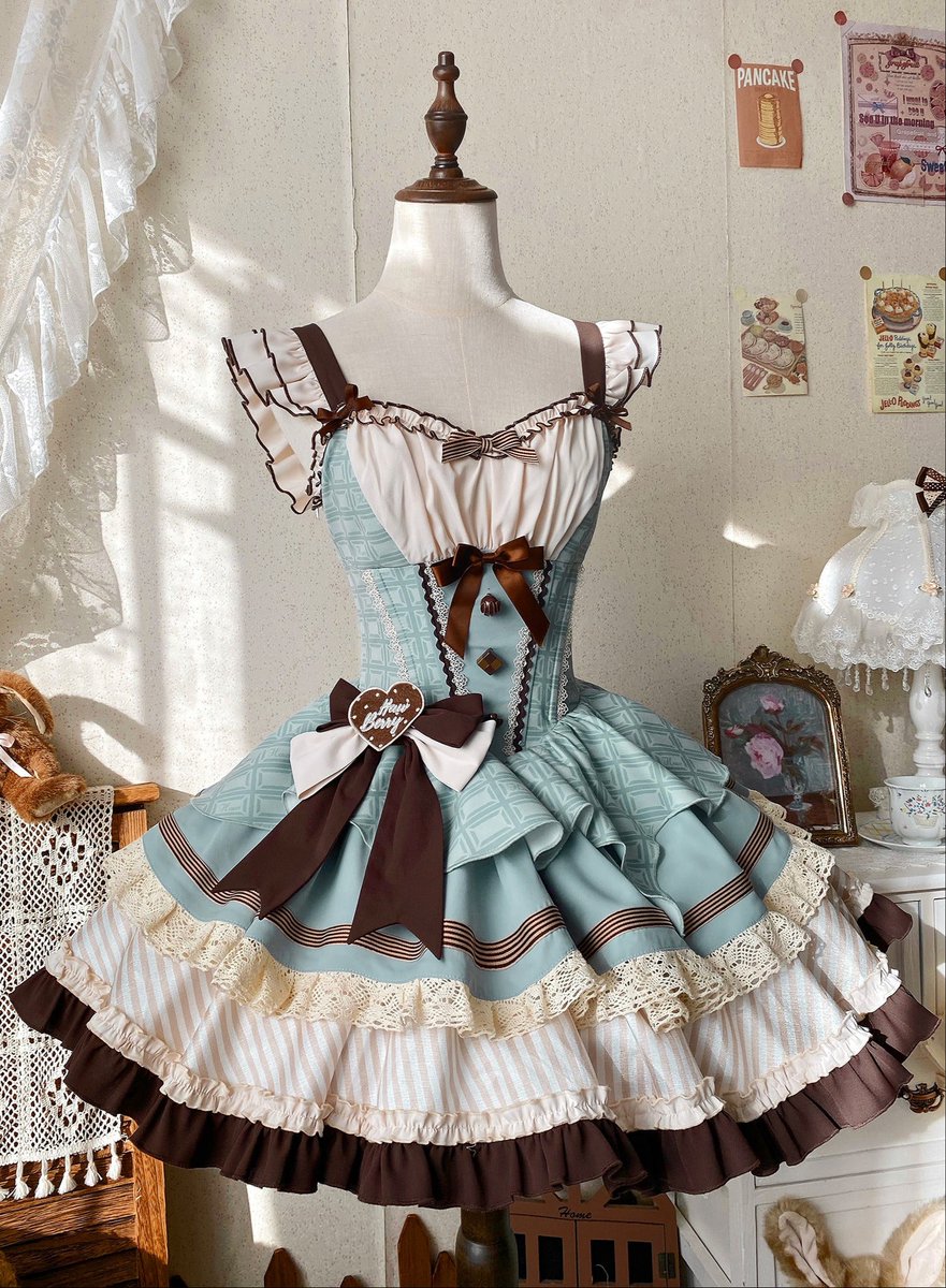 🍫🍃チョコミントプリンセスロリータ🍃🍫