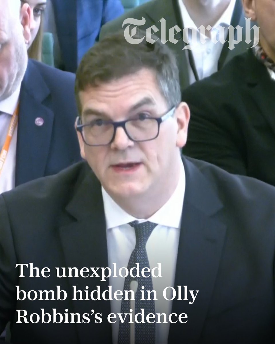 🔴 Sir Olly Robbins fielded 162 questions during his two-and-a-half-hour appearance at the hands of the foreign affairs committee.

Many proved to be headline makers as MPs pushed and prodded at the extraordinary back and forth which led up to the appointment of Lord Mandelson as