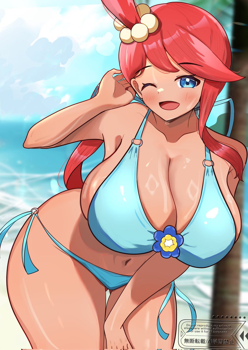 いくらでもあるぞ!くらえ!
#なんの脈絡もなく水着イラストを再掲して最近フォローしてくれたフォロワーを怖がらせましょう 