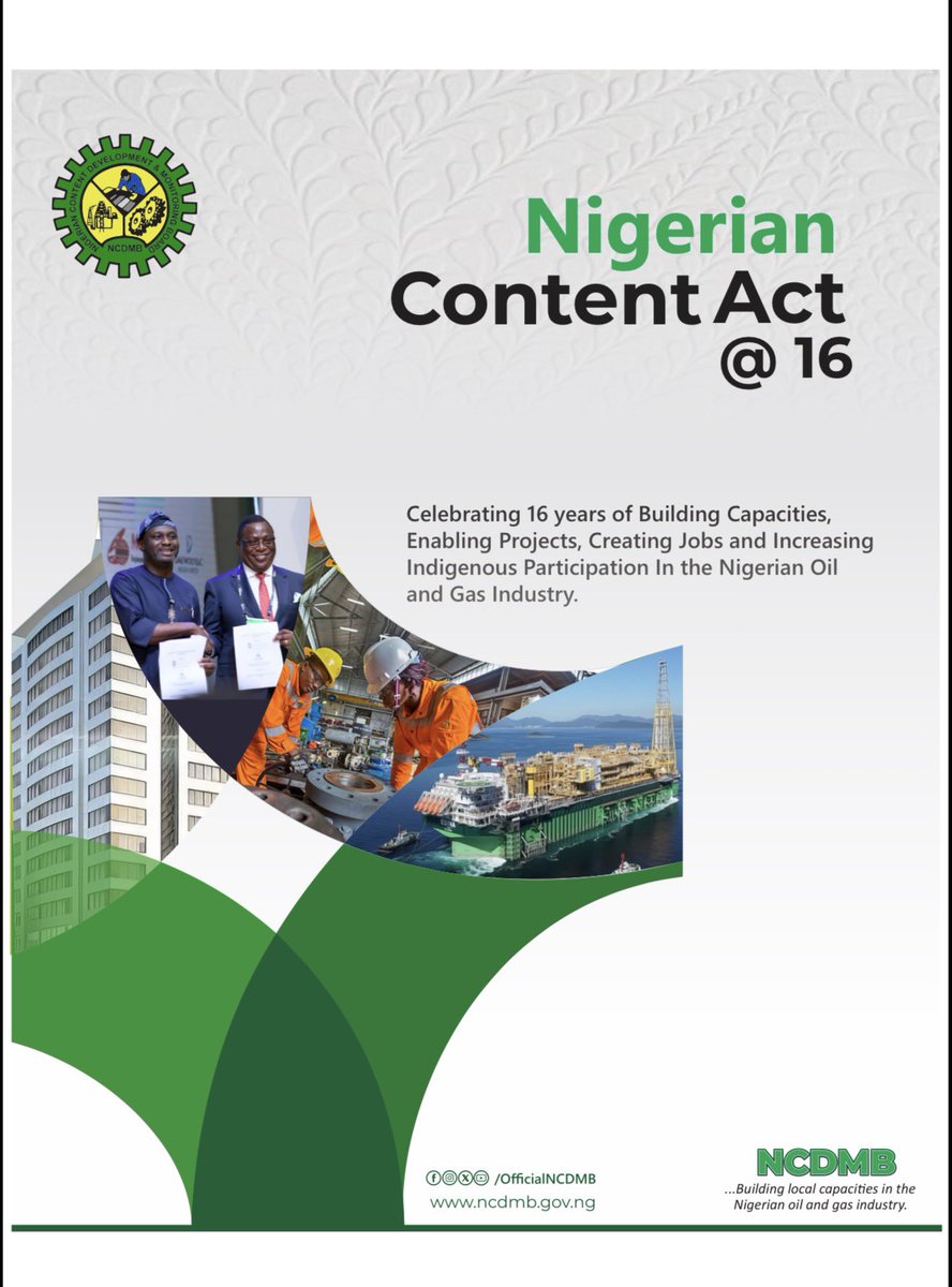 NCDMB tweet media