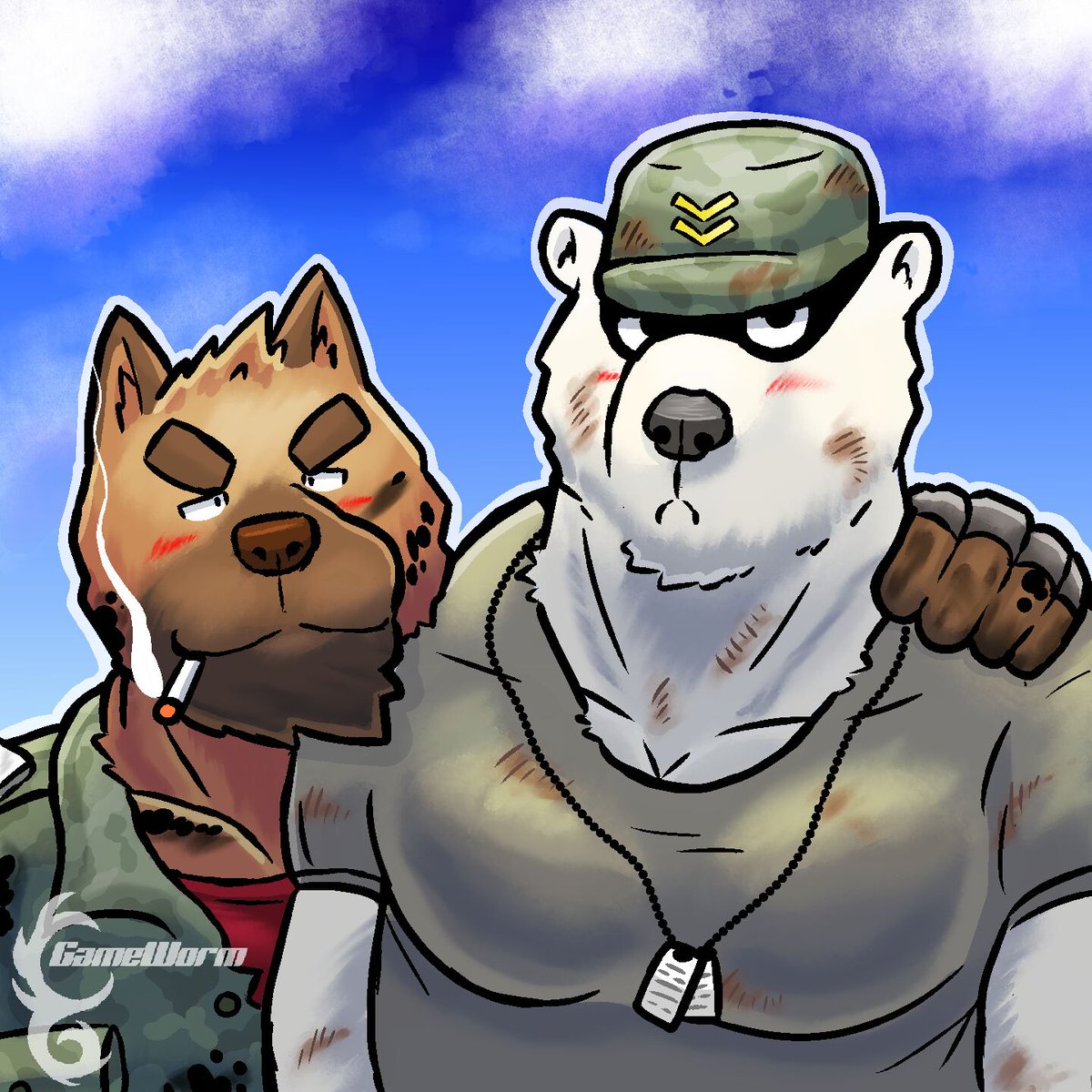 GameWorm tweet media