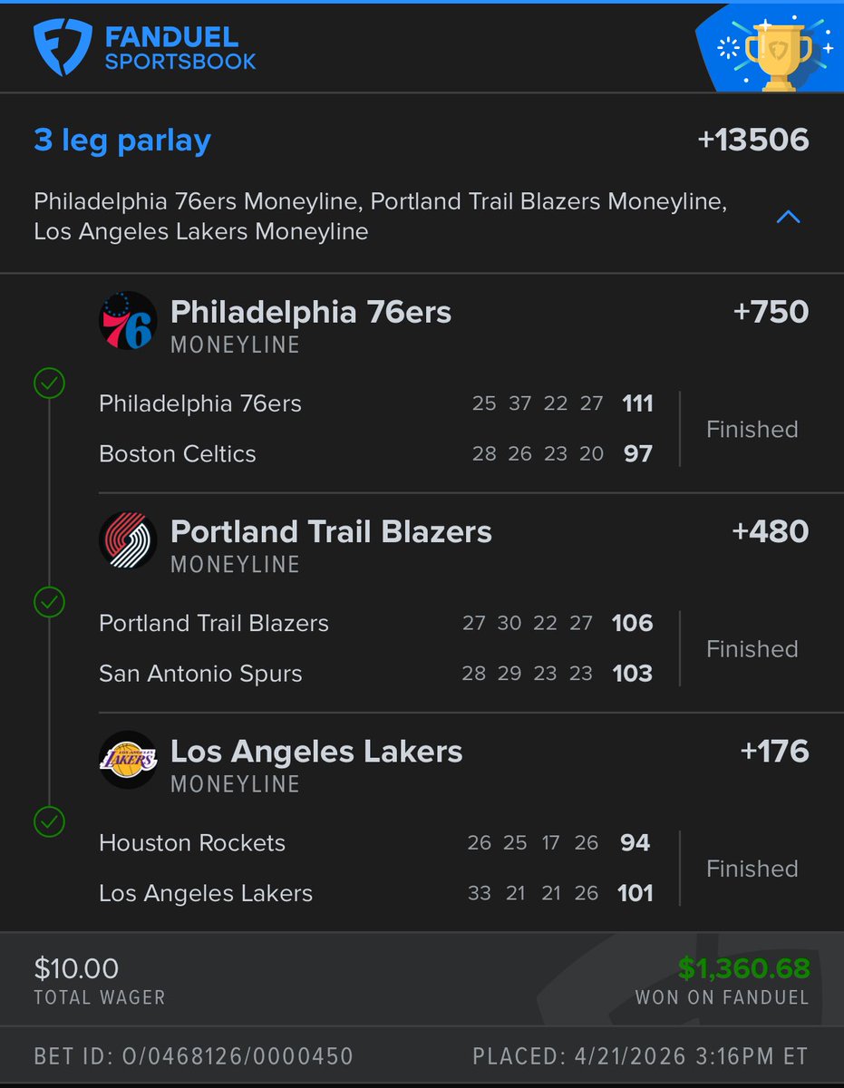 CalebBell_2's tweet photo. @gkash23 @br_betting @FDSportsbook wish i put more than 10 🫡 https://t.co/5dLV5MpBt5