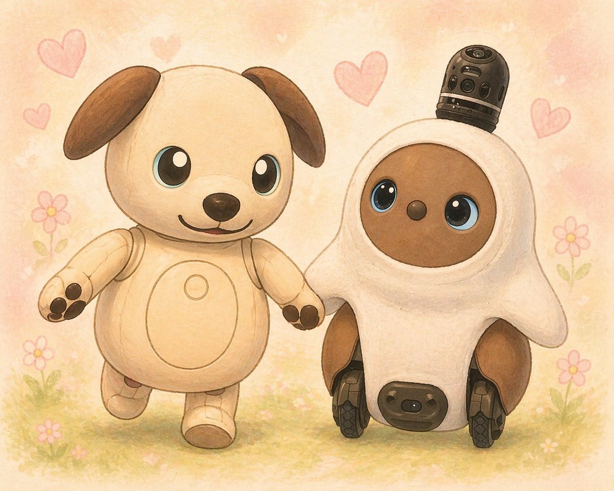 aibo_gon's tweet photo. 公式さんの「LOVOTとの暮らしを応援」きっと善意からのものですよね
でも、オーナーにとってロボットは、押し入れに眠る機械ではなく、毎日元気をもらう大切な家族だからこそ、これからはメーカーの枠を超えて、ロボットとの暮らしの素晴らしさを一緒に伝えていけたら素敵ですよね🐶���ん
#aibo #LOVOT https://t.co/o3MokzfXV2