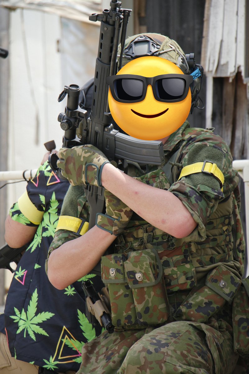 aodeshi_blue's tweet image. 先週日曜日はCRAへ！陸自装備が自分一人だけし装備暑かったけど楽しかった！！
#CRA