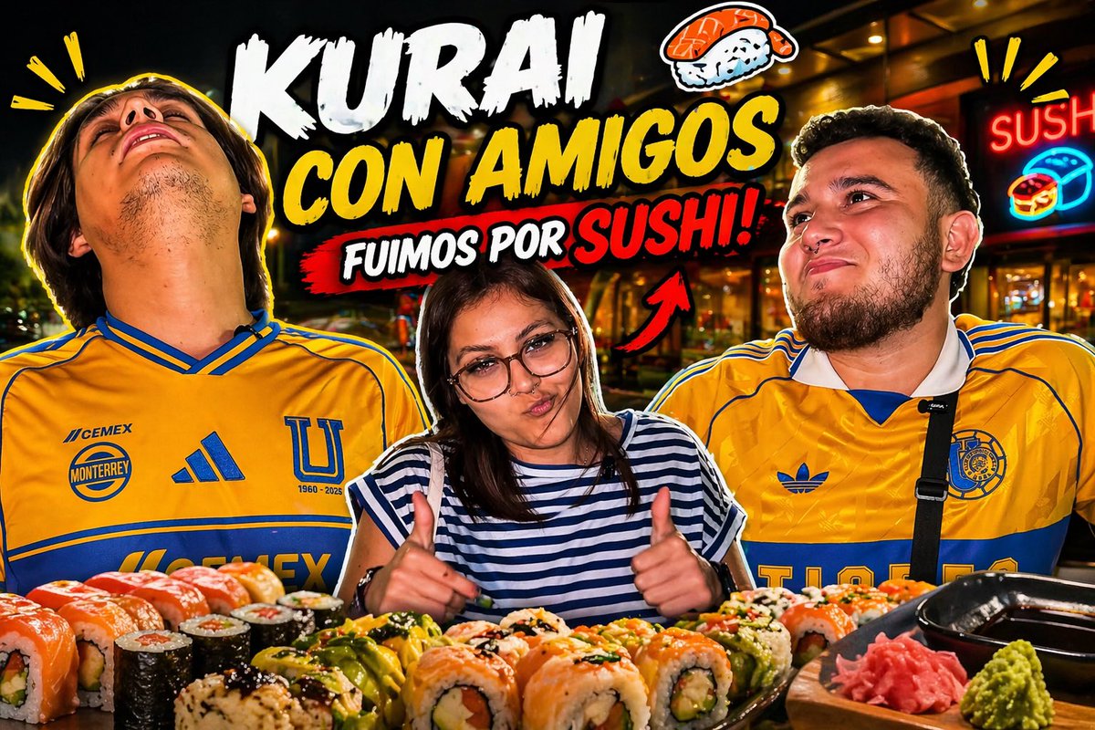 Obernan1's tweet image. Vale la pena Kurai con amigos? 🍣 Descúbrelo en mi nuevo video en YouTube!

youtu.be/Ienj9MNqZF0?si…

#Kurai #Sushi #Vlog #Monterrey

¡No te lo pierdas y dime qué opinas en los comentarios! 👇