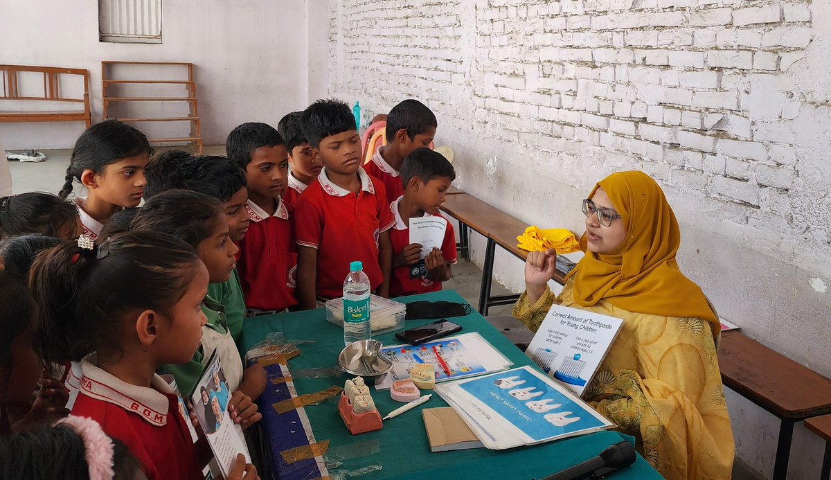 fahadsiddiquee1's tweet image. 🦷 Dental Camp at B.D.M. Public School, Bodhgaya.
Thankful to the management and staff for their excellent cooperation and support.
Committed to creating awareness, one smile at a time! 😄

#DentalCamp #dentist #gaya #gayaji #gayadentist